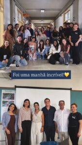 Discussão técnica com estudantes de arquitetura UMC